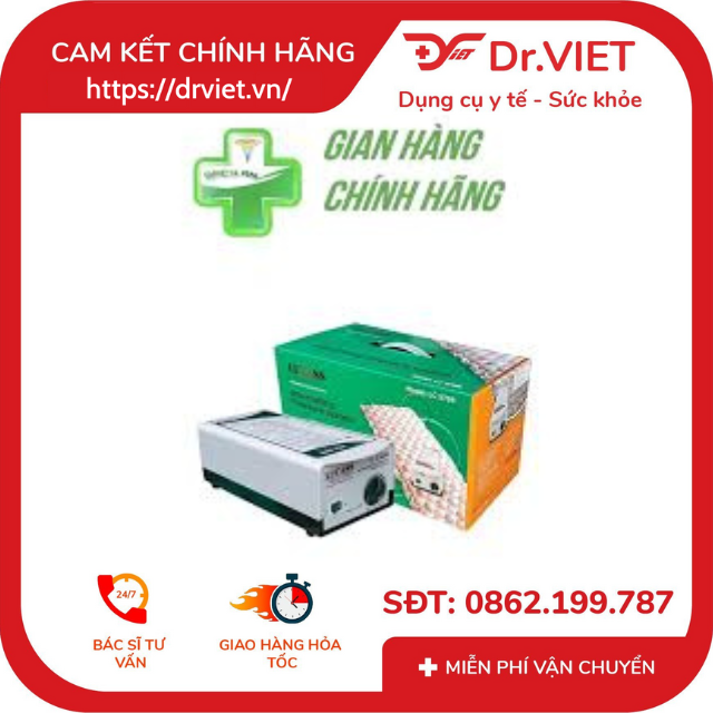 Đệm hơi chống loét LUCASS LC 5789 Chính hãng - Giảm áp lực tiếp xúc lên da, tránh lở loét