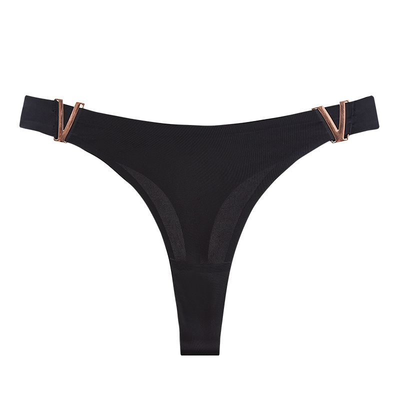 Quần Lót Nữ Lọt Khe Lụa Băng Khóa Chữ V 6073 – Quyến Rũ &amp; Thoải Mái Tối Ưu