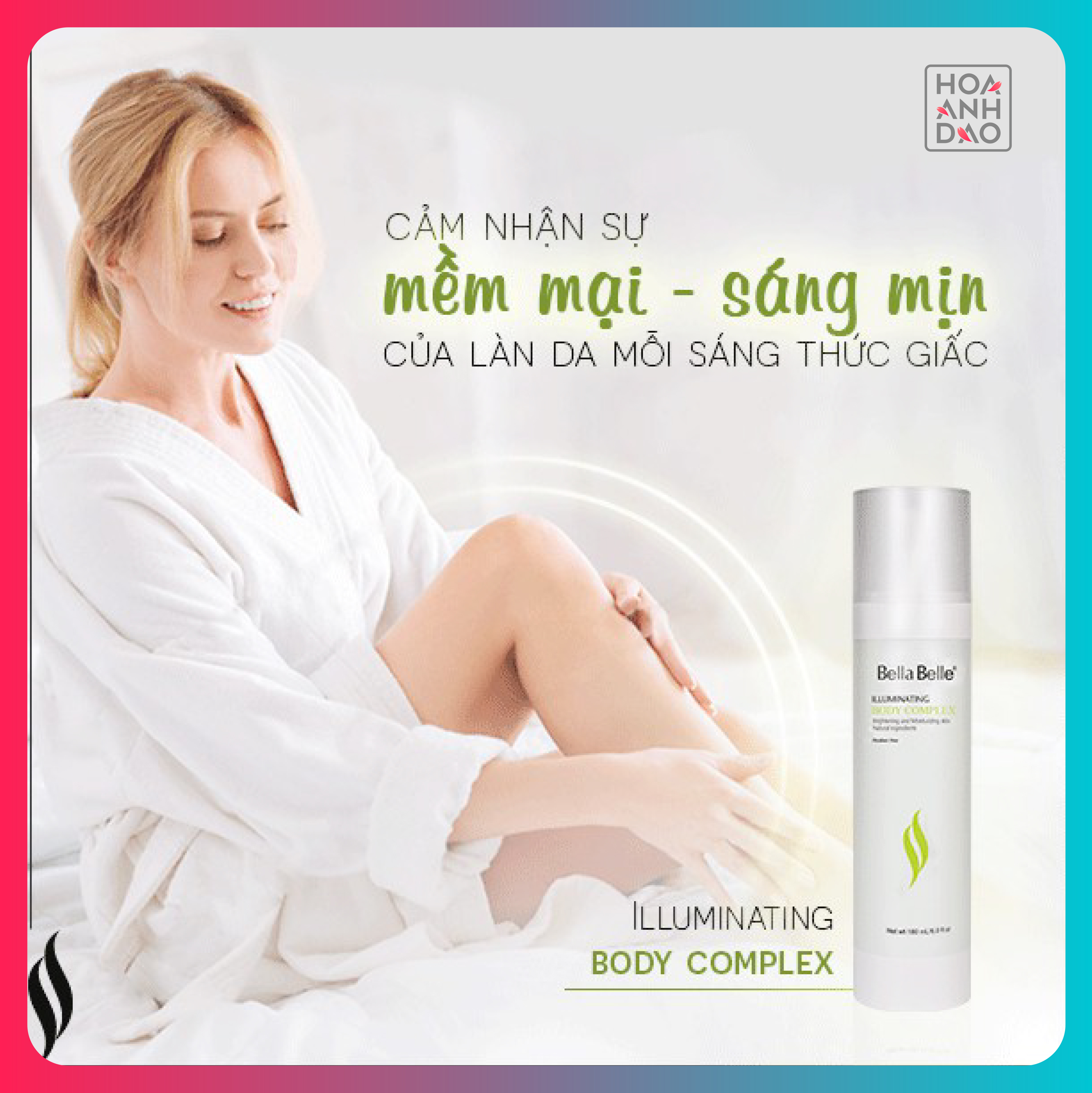 Kem Dưỡng Trắng Da Cao Cấp Bella Belle Iluminating Body Complex (180ml)