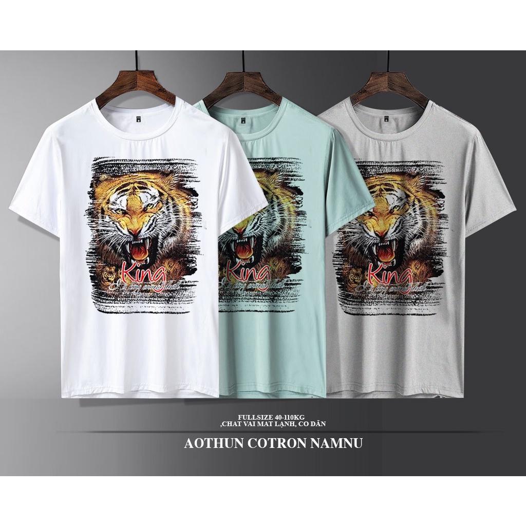 Áo thun hổ 2022 cao cấp, có Bigsize từ S đến 8XL, vải cotton mịn, mặc thoáng mát, mẫu ATNN72- Thời Trang Waoo