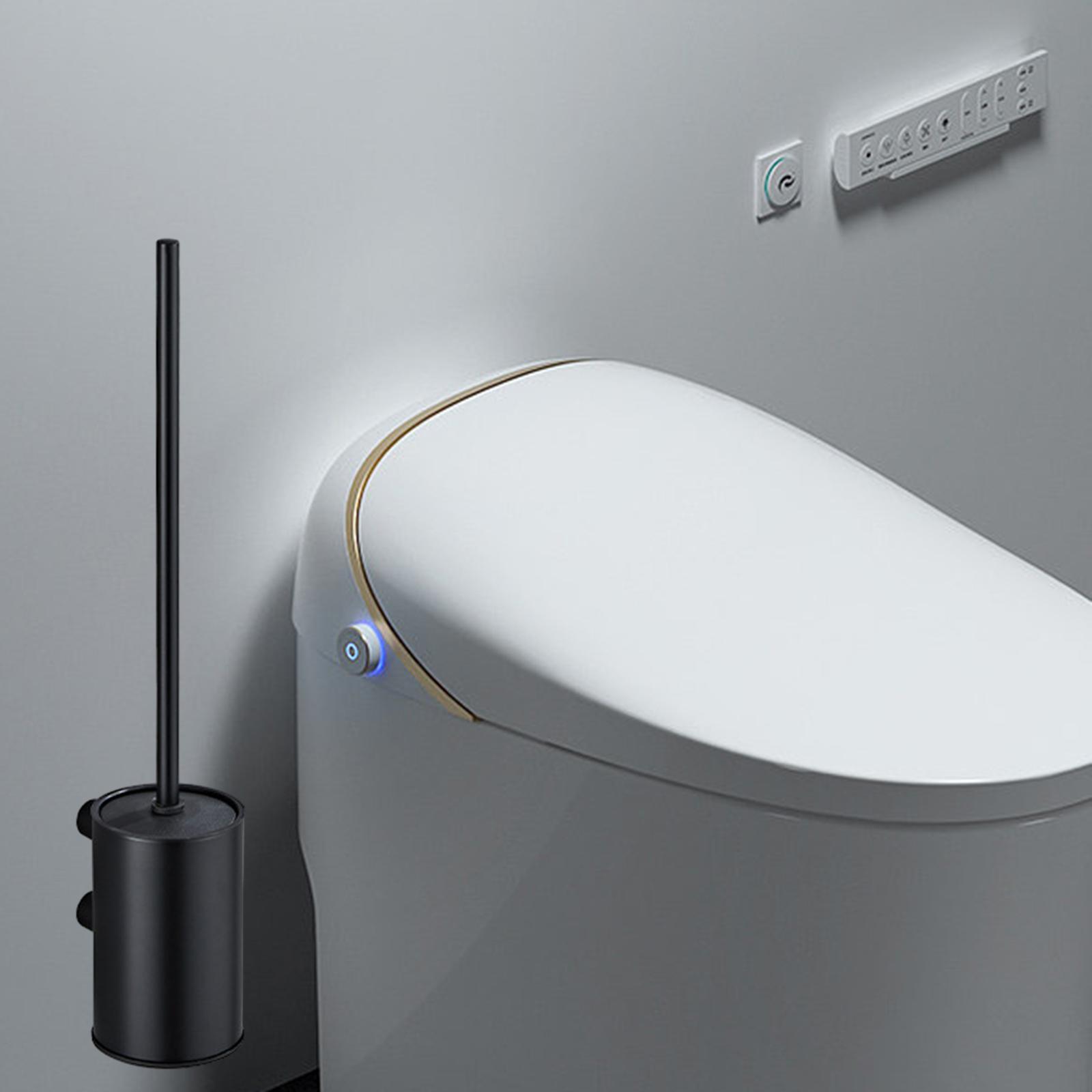 Toilet Brushes and Holder Set Toilet Scrubber Set Deep Cleaning Practical Quick Dry Compact Bathroom Accessories for Restroom