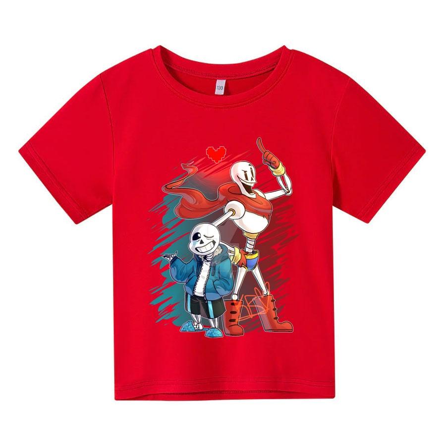 Áo thun trẻ em bé San, 4 màu, có size người lớn, King Cotton