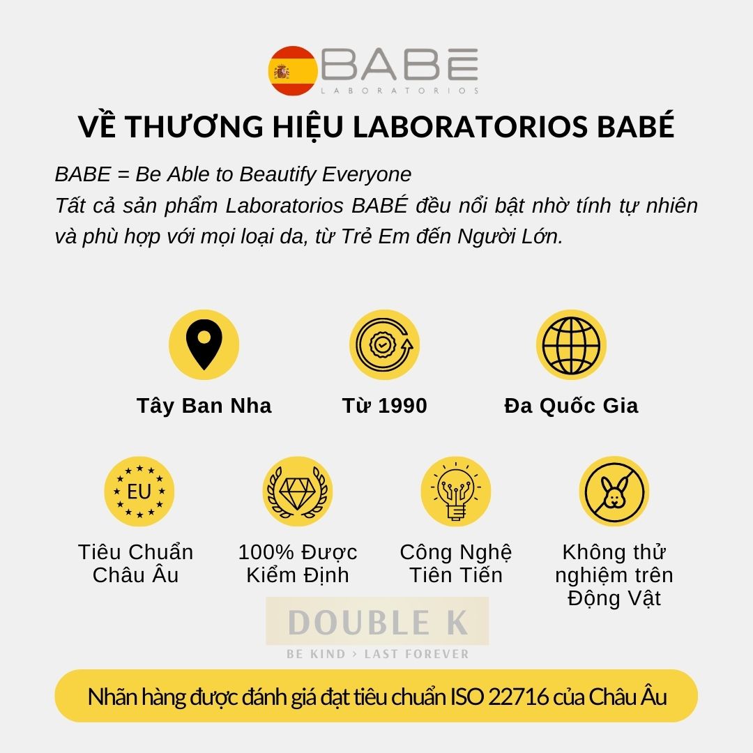 Kem Đêm Chống Lão Hóa Da BABE Multi Repair Renovating Cream - Double K