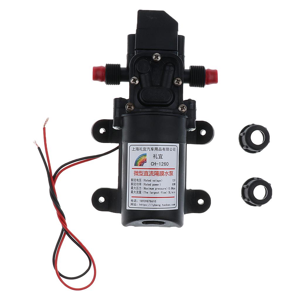 12V   PSI Auto Diaphragm Water Pressure Pump for /RV/Boat/Marine