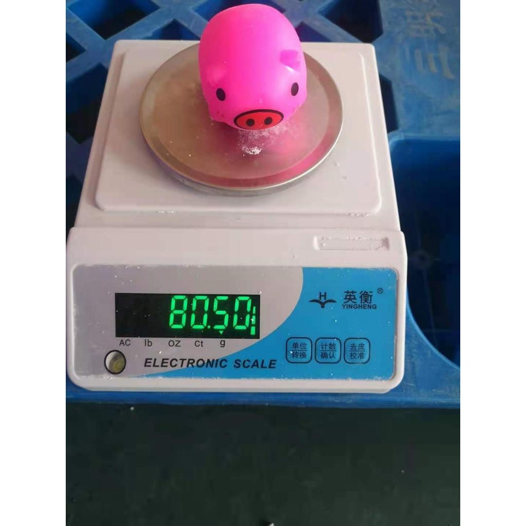 Squishy Mochi hình HEO HỒNG lợn mềm mịn dễ thương chân thực giảm stress co dãn đàn hồi ngộ nghĩnh bóp giải trí