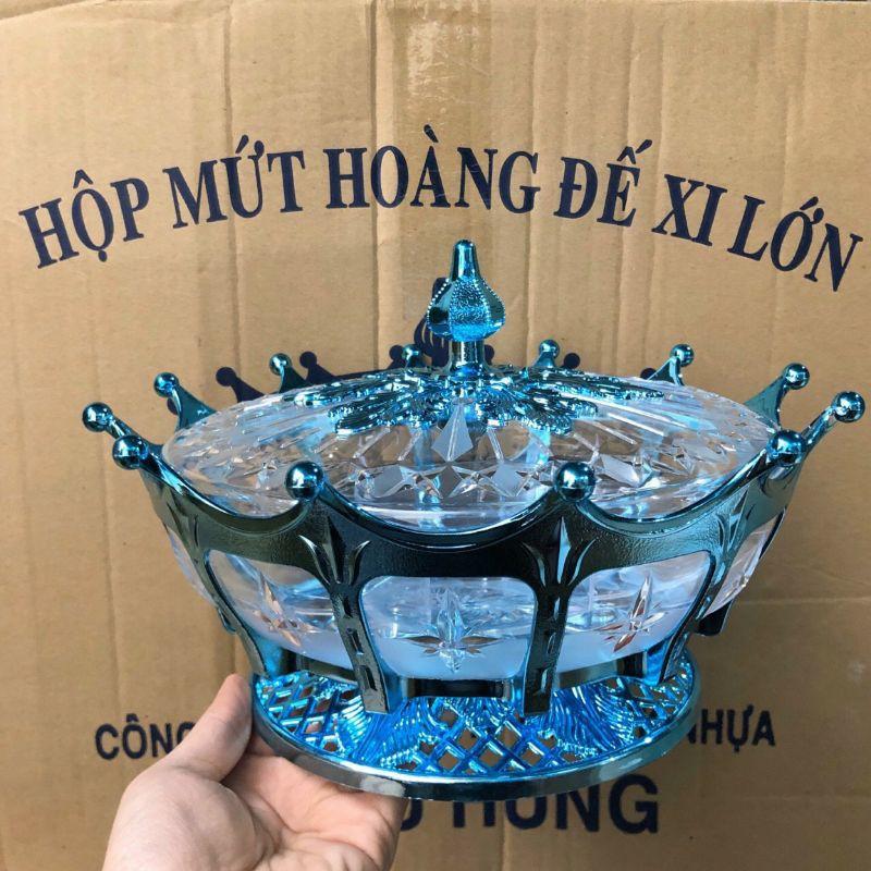 khay đựng mứt tết xoay nữ hoàng