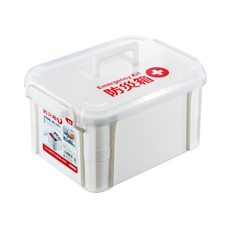Combo 03 Hộp chứa/đựng vật dụng y tế & đồ cứu thương có tay cầm tiện dụng  - Hàng nội địa Nhật Bản.