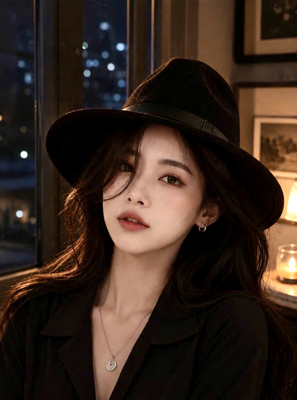 Mũ cao bồi phớt nón fedora nỉ đai da nam nữ vành mũ 7cm vòng đầu 56-59cm có dây rút điều chỉnh vòng đầu bên trong  Kiểu dáng đẹp thời trang dễ phối đồ  Dona240626
