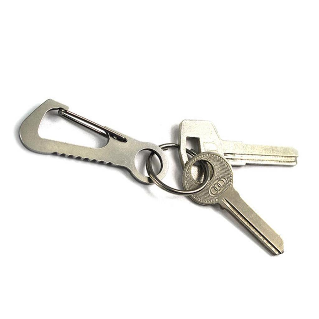 2 Colors Durable Keyring Clip Hook Key Buckle Quick Release Hooks