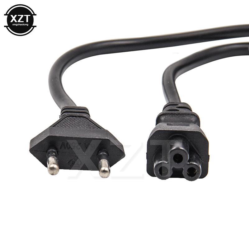 Hot Selling 1.2M European EU plug Universal laptop charger plug power adapter cord cable for computers Input 10A 240V AC
