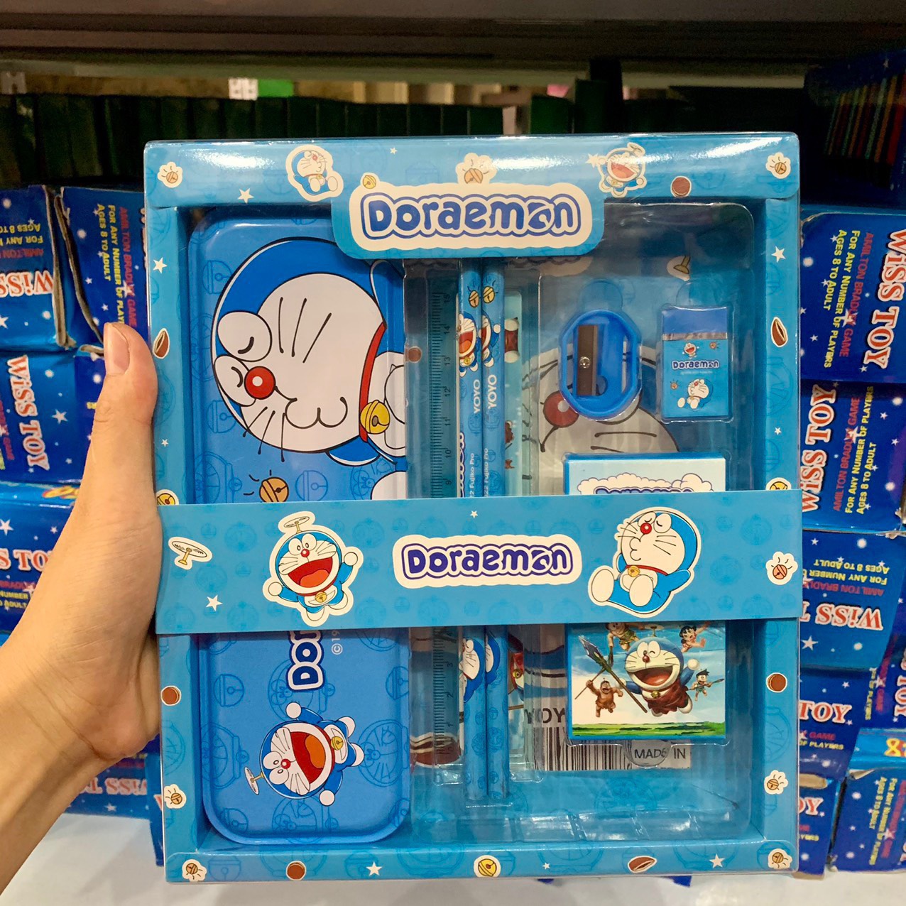 Bộ dụng cụ học tập 7 chi tiết