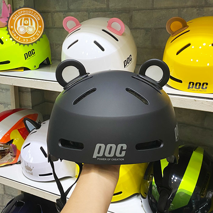 Tai Gấu Gắn Nón Bảo Hiểm