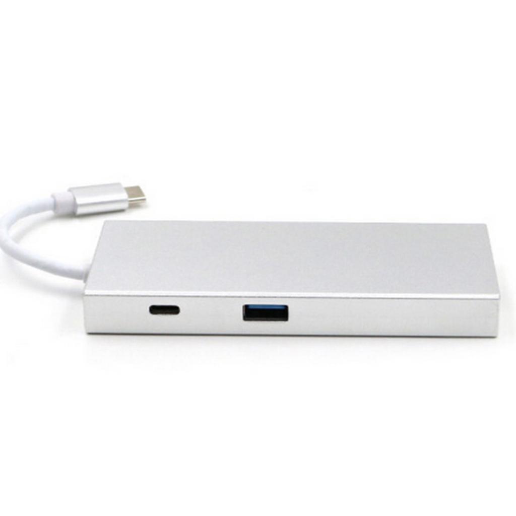 Type-C USB 3.1 to HDMI USB 3.0 HUB Card Reader & Charging for MacBook Pro