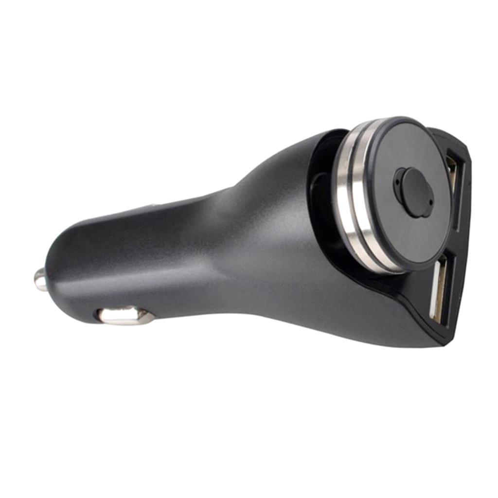 Portable True Wireless Bluetooth In-Ear Earphone Dual Pin USB in Car Charger