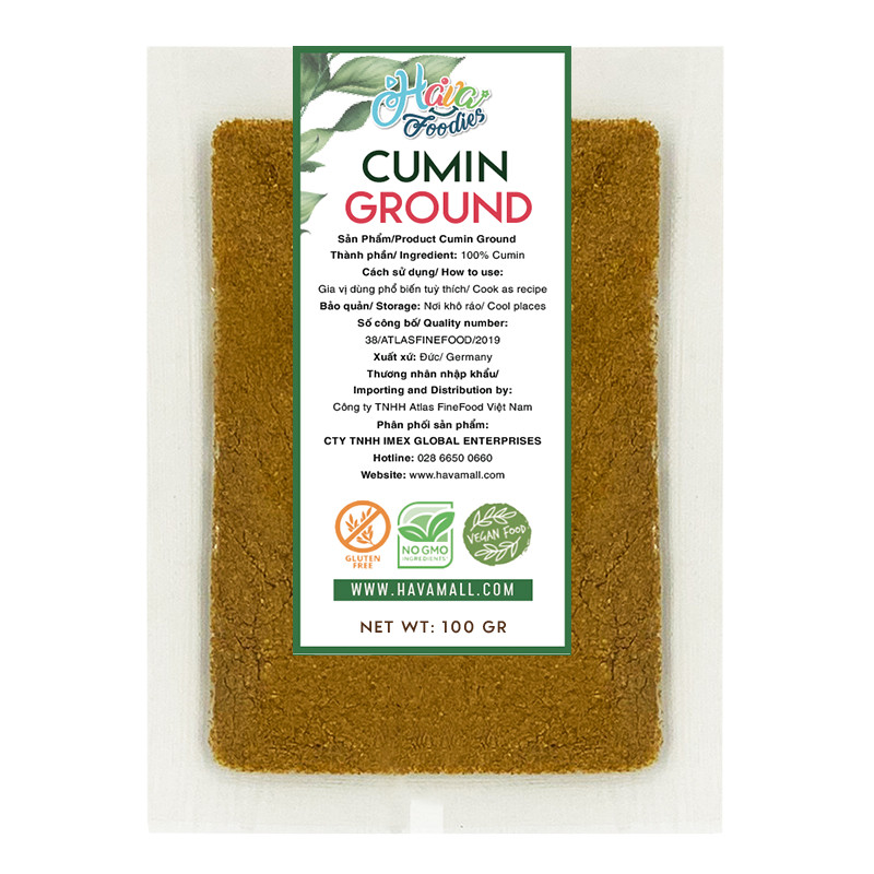 Thì Là Thương Hiệu Hava Foodies Gói 100g – Dried Cumin