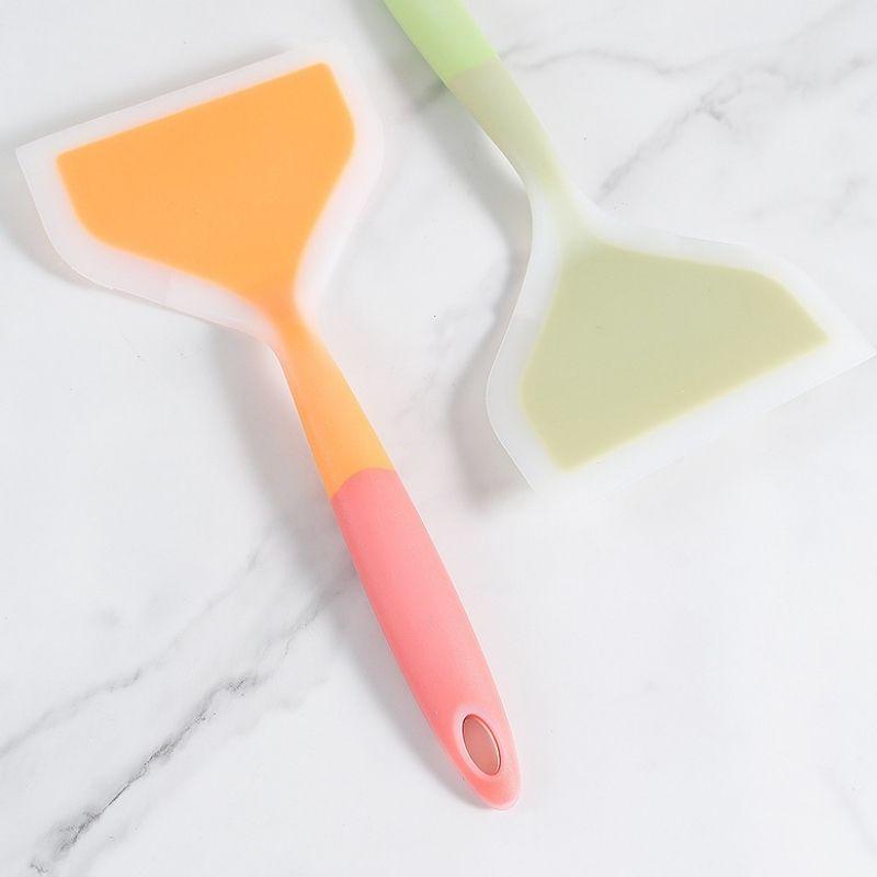 Spatula Cây Vét Bột Phới Trộn Bột Dạng Phẳng Xúc Lật Thức Ăn Nhà Bếp Bằng Silicon Chịu Nhiệt Cao Cấp - SPAPHANG255