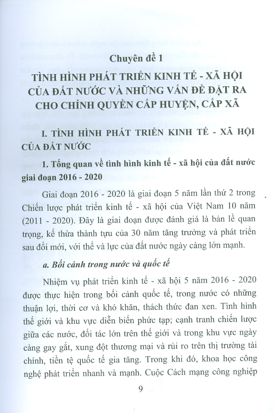 Tài Liệu Hướng Dẫn Bồi Dưỡng Đại Biểu Hội Đồng Nhân Dân Cấp Huyện, Xã Nhiệm Kỳ 2021 - 2026