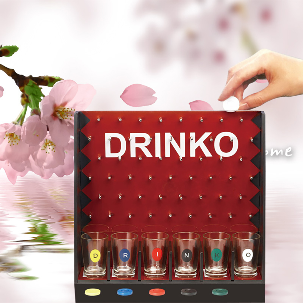 Bộ trò chơi Drinko uống rượu bia Drinking Game giải trí hết nấc trên bàn nhậu cho nhóm bạn thân xả stress tụ tập