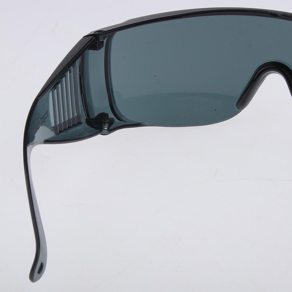 2pcs Windproof Lightweight Work Safety Glasses Eye Protector Tools Grey
