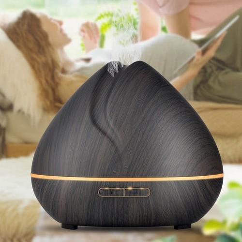 Máy xông tinh dầu phòng ngủ - phun sương khuếch tán HÌNH BÚP SEN cao cấp -