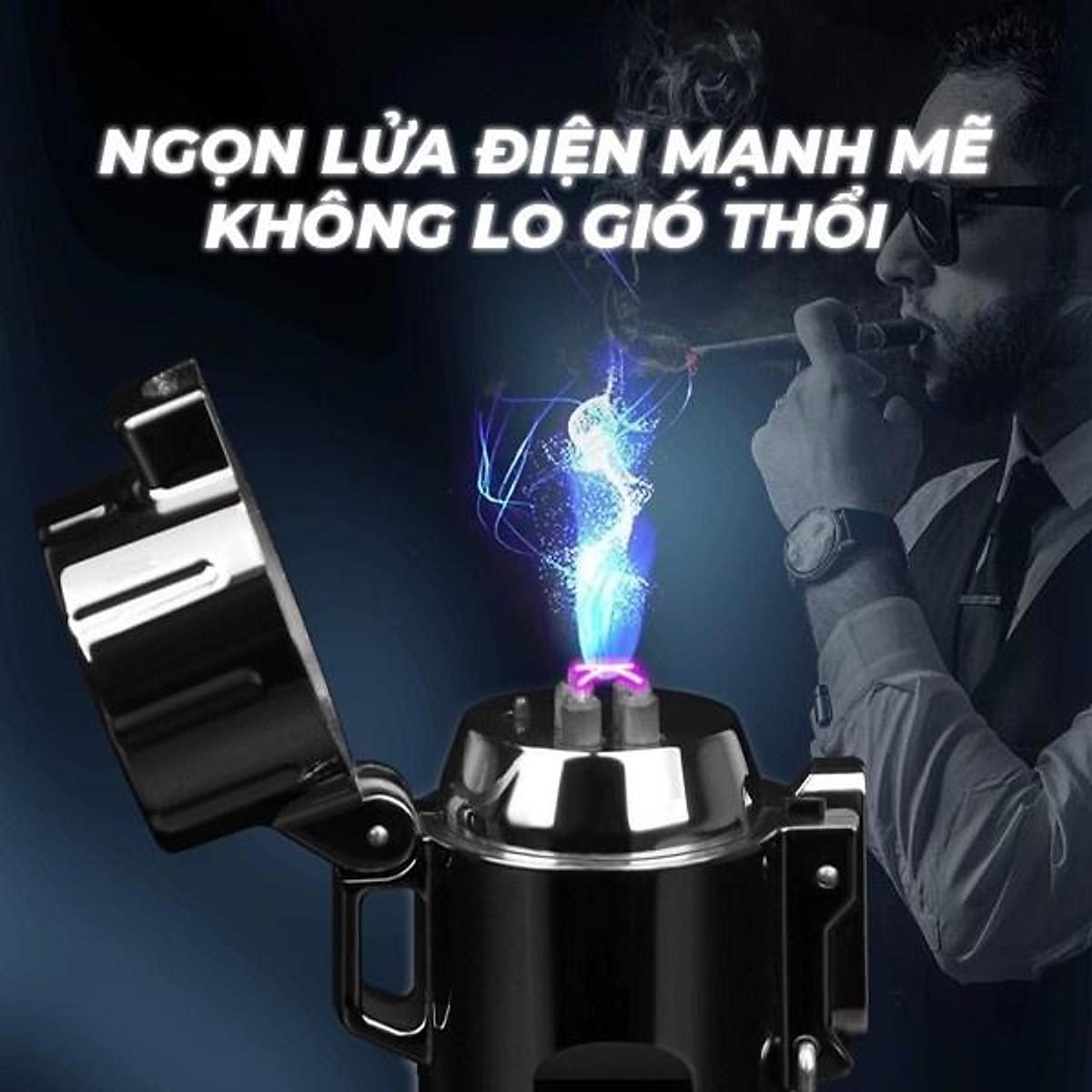 Máy Cạo Râu Cao Cấp Mini Tích Hợp Bật Lửa Điện 4 Tia Plasma Sang Trọng Độc Đáo Chống Thấm Nước Tiện Dụng An Toàn Bền Bỉ.