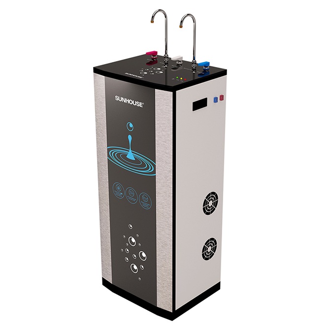 Máy Lọc Nước R.O Tích Hợp Nóng Lạnh 10 Lõi Sunhouse SHR76210CK - Hàng chính hãng