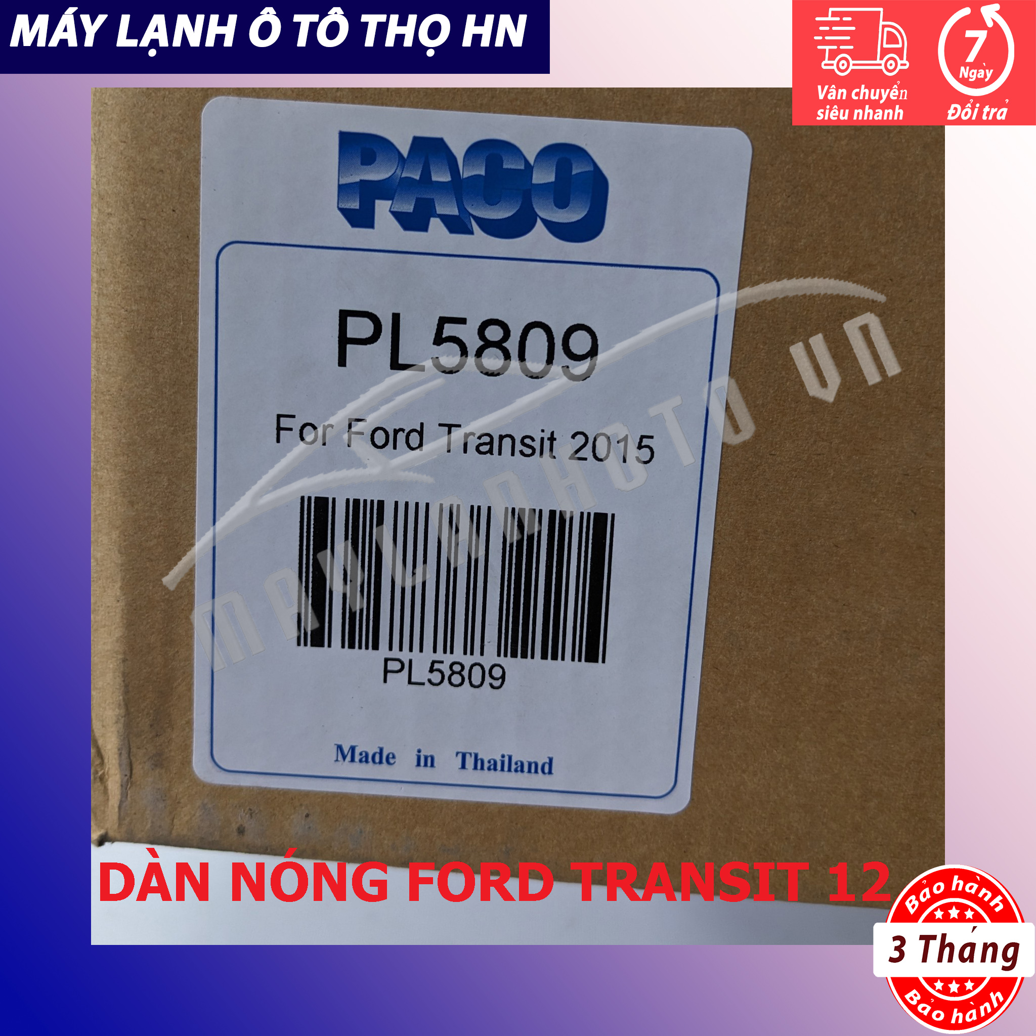 Dàn nóng Ford Transit 2012 hàng xịn Thái Lan