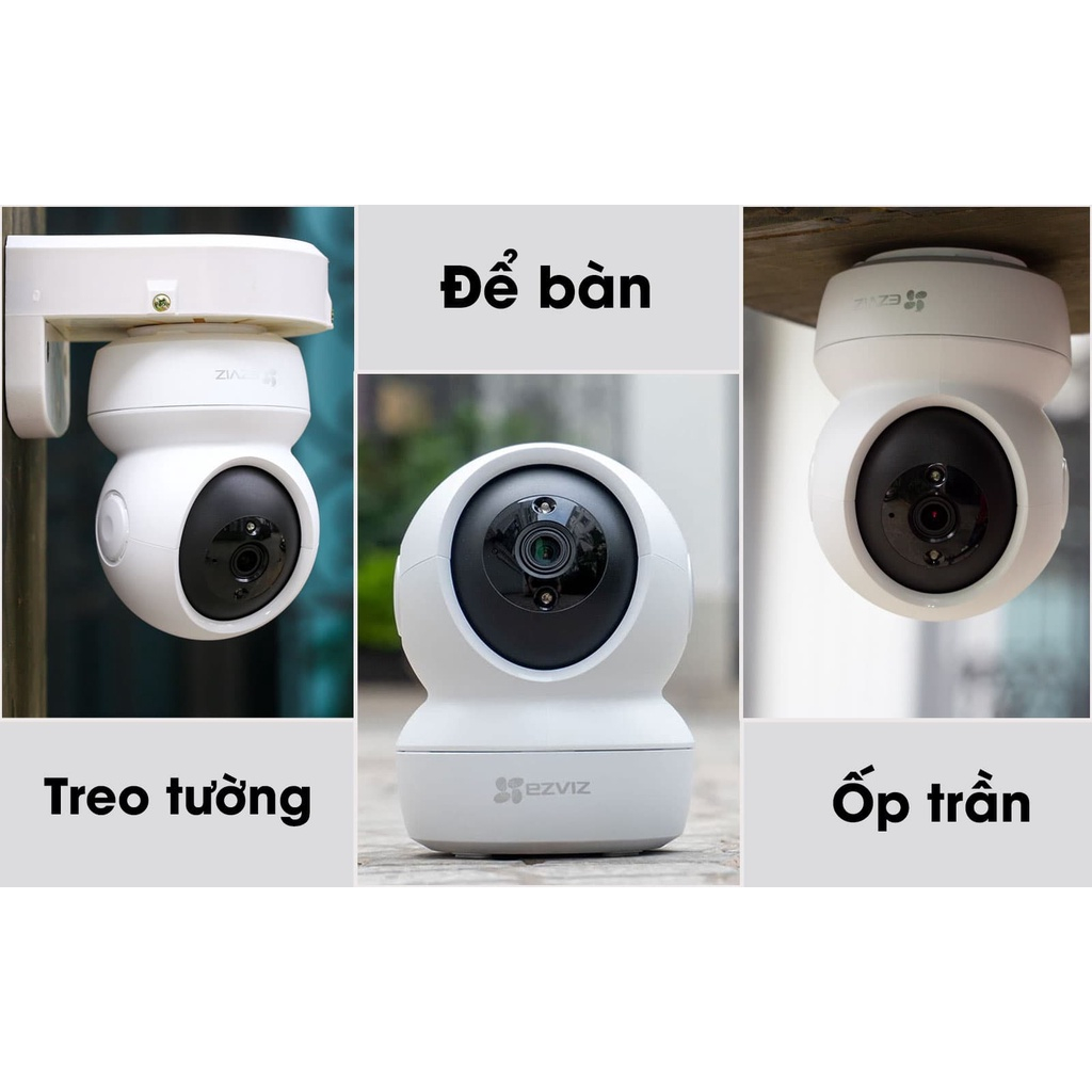 Camera Wifi C6N 2MP 1080P / 4MP 2K Siêu Net - Xoay 360, Loa 2 Chiều