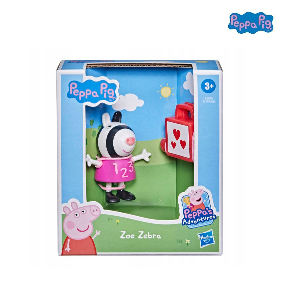 Bộ đồ chơi Peppa Pig Zebra kèm phụ kiện