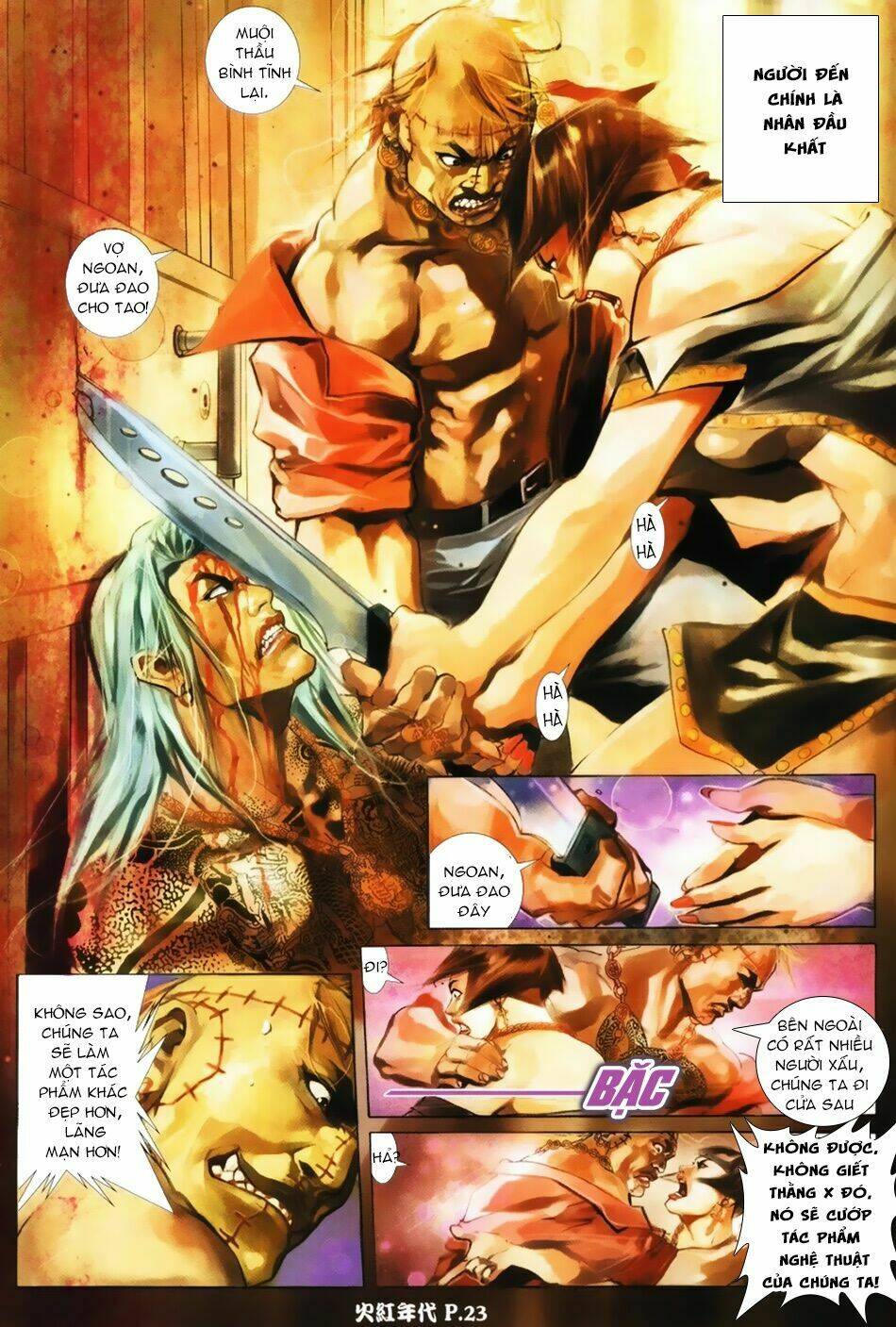 hỏa hồng niên đại hắc cốt đường chapter 33 21