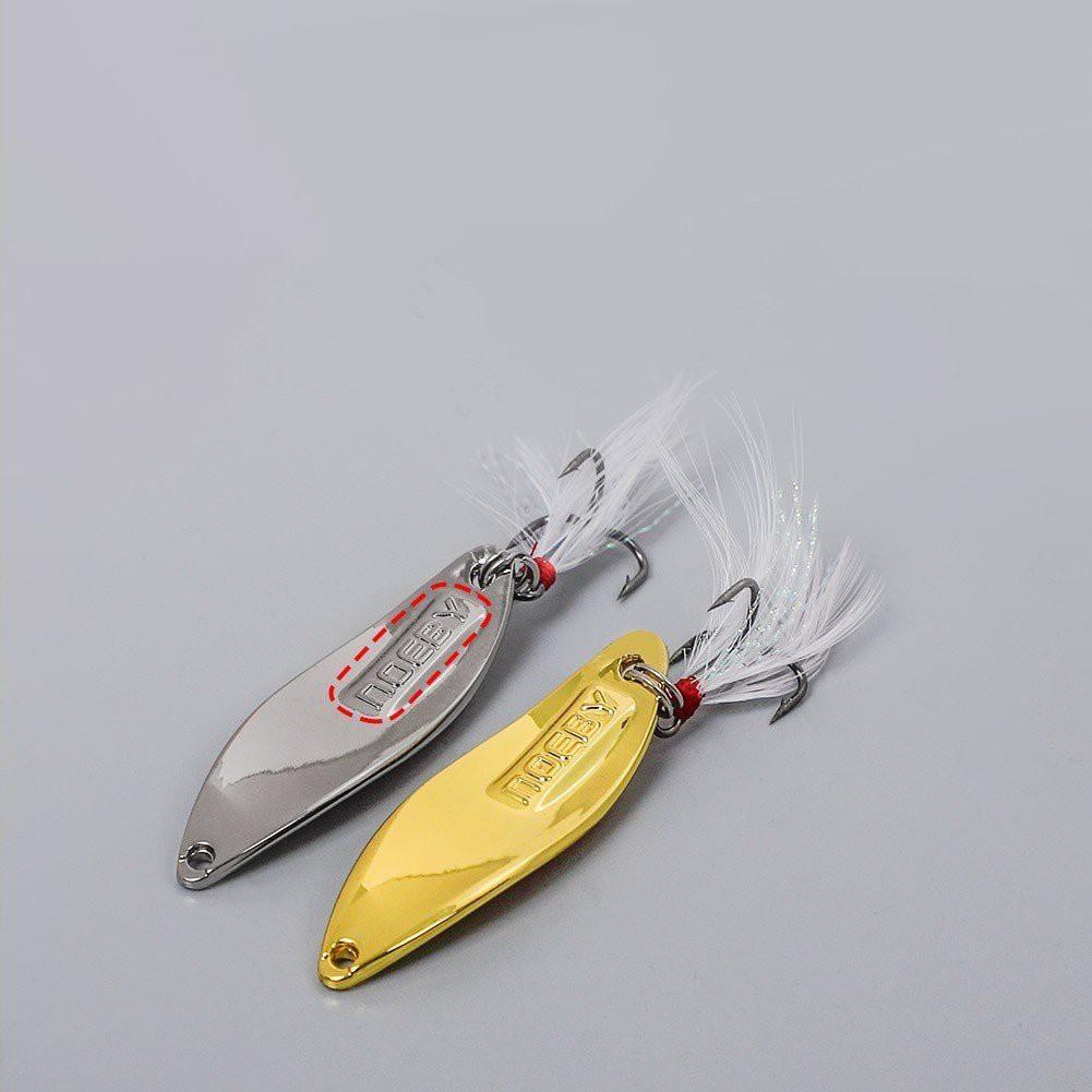 Mồi Câu Lure _ Mồi Thìa Lượn Spoon NoebyHàng Chính HãngMồi Lure Cá Lóc