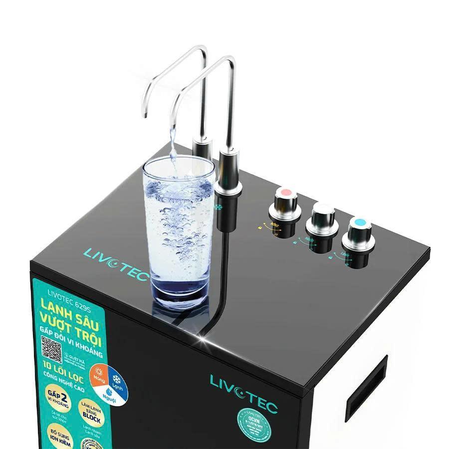 [ TẶNG BỘ LÕI] Máy Lọc Nước RO Nóng Lạnh Livotec 629S, Lọc Sạch Vượt Trội, Bổ Sung Khoáng Chất, - Hàng Chính Hãng