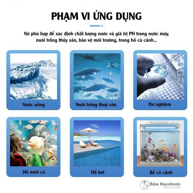 Bút Test Nước 4 in 1 EZ-9908 | Đo pH - TDS - EC và Nhiệt độ | Dùng kiểm tra nước uống, thuỷ canh, bể cá thuỷ sinh
