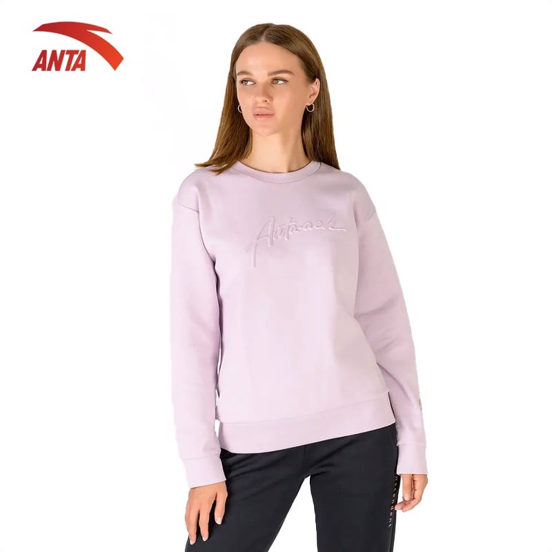 Áo sweater thể thao nữ Anta 862137708