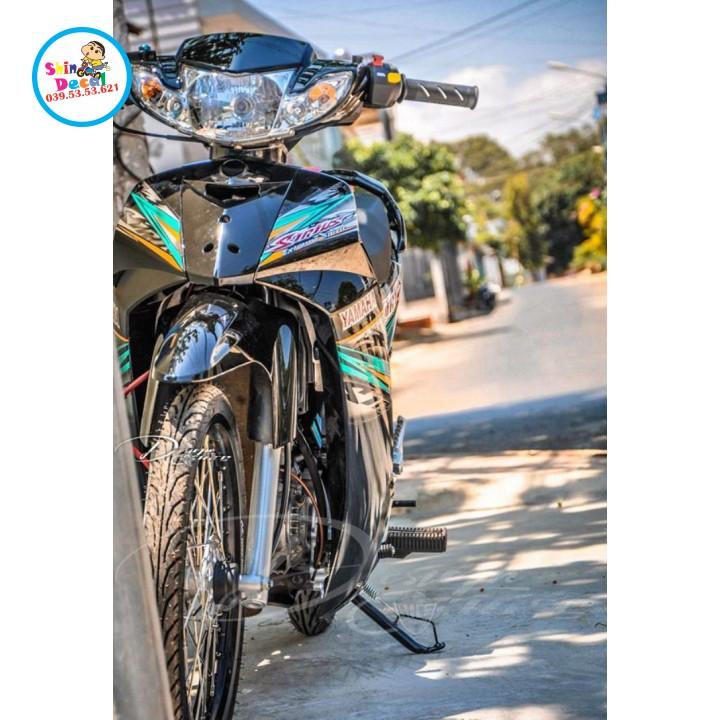 Tem rời sirius đen xanh