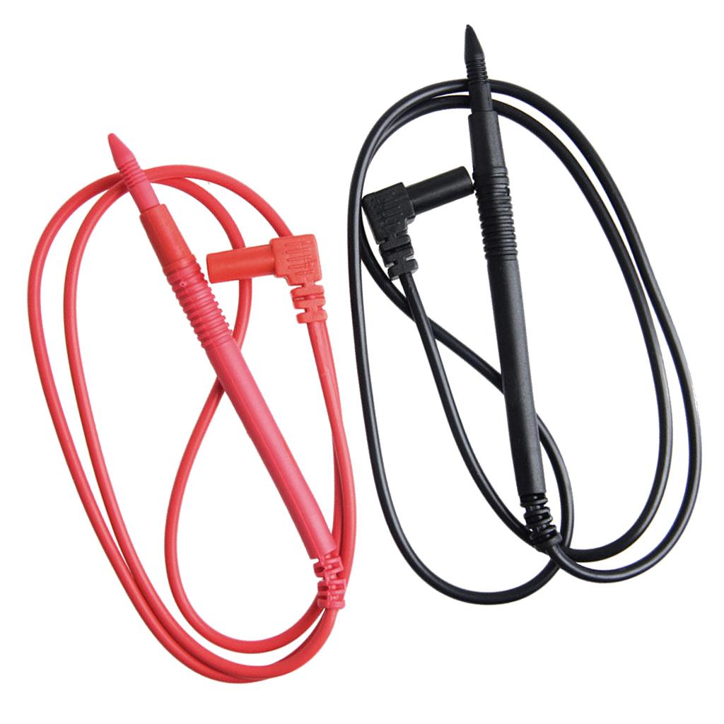 35" Multimeter Test Lead Probe Wire Cable 1 Pair Banana Plug for Dc Power Supply 1000v