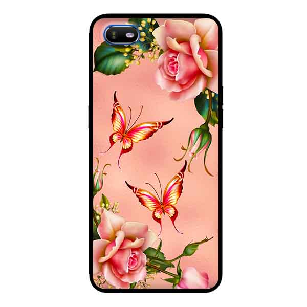 Ốp Lưng in cho Oppo A1K Mẫu Hoa Hồng  - Hàng Chính Hãng