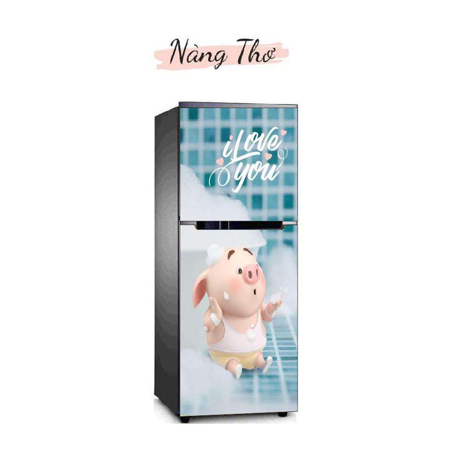 MIẾNG DÁN TỦ LẠNH IN HÌNH THEO YÊU CẦU NHIỀU KÍCH THƯỚC_DECAL VIP