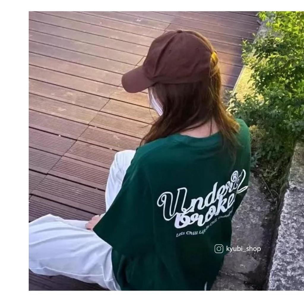 Áo thun Ulzzang tay lỡ chất cotton phom rộng unisex - Underbroken Tee Tshirt Kyubi ATTL24