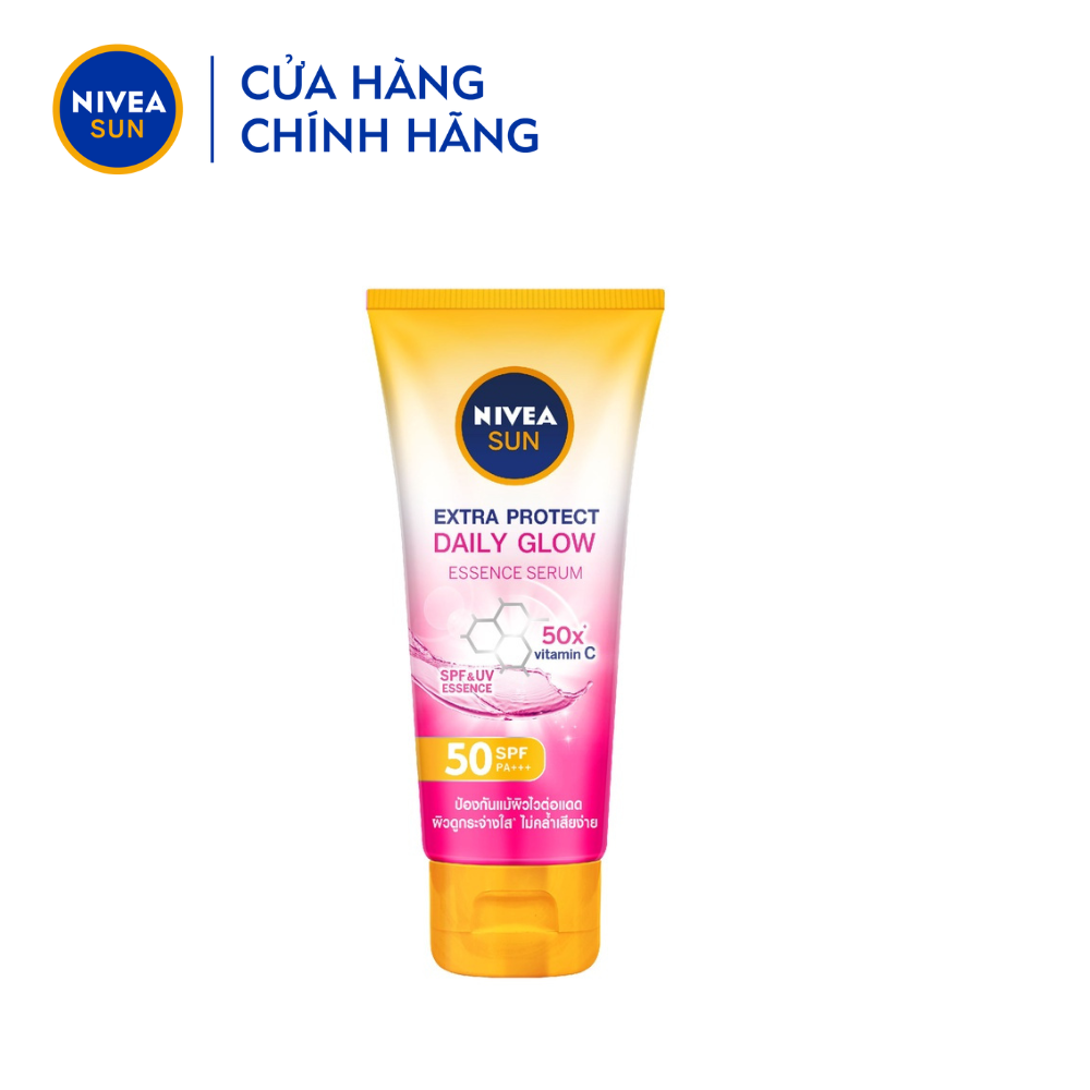 Serum Chống Nắng &amp; Dưỡng Thể Toàn Thân NIVEA SUN SPF50 PA+++ Sáng Mịn Đều Màu Da (180 ml) - 86092