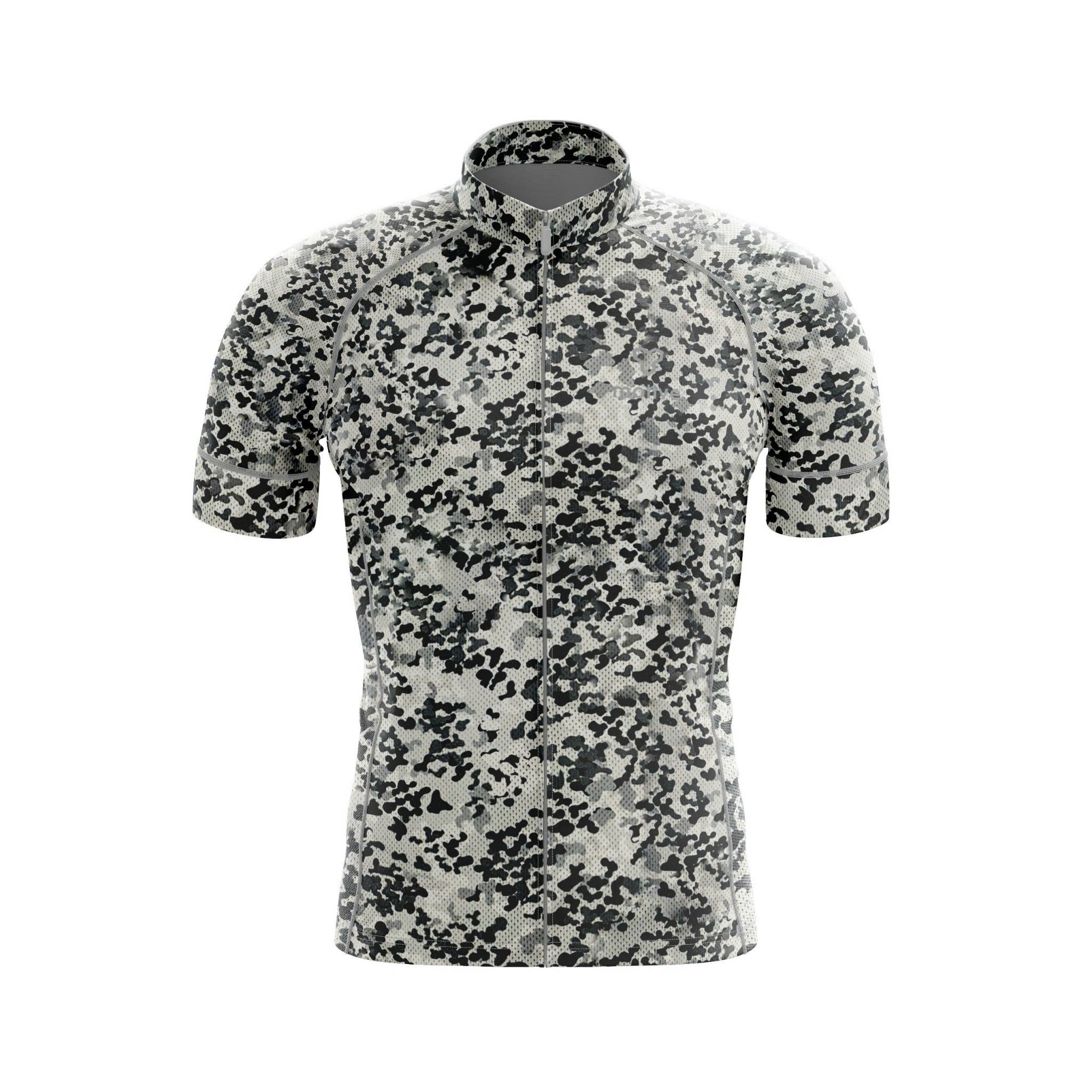 Áo Thun Thể Thao Đạp Xe Nam MOTIVE MEN CYCLING ENDURO - Camo Xám