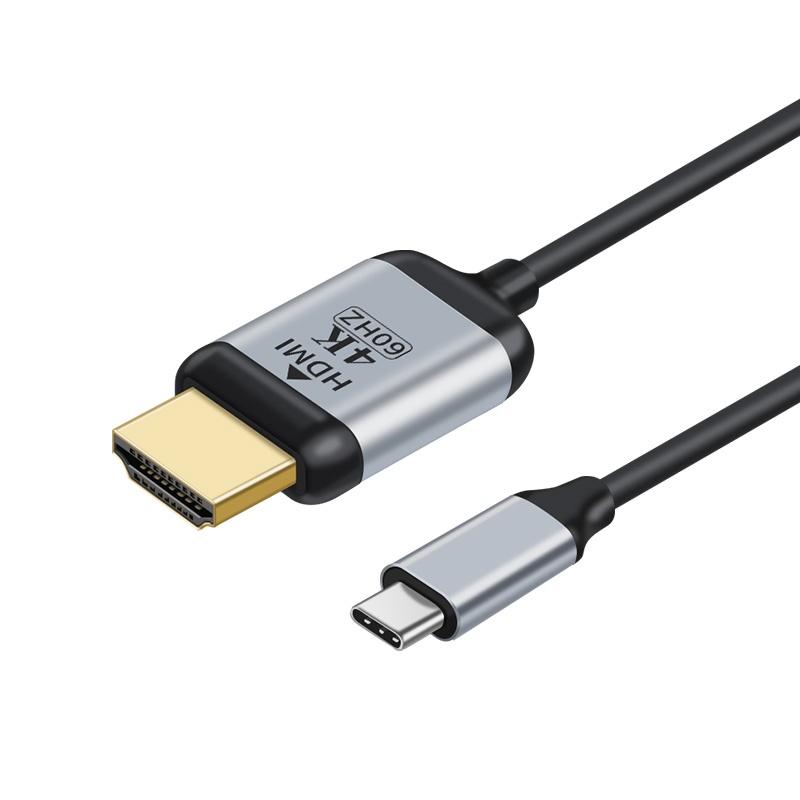 Cáp chuyển Usb Type-c ra HDMI dài 1m8 cho laptop táo,Surface, XPS - Hồ Phạm