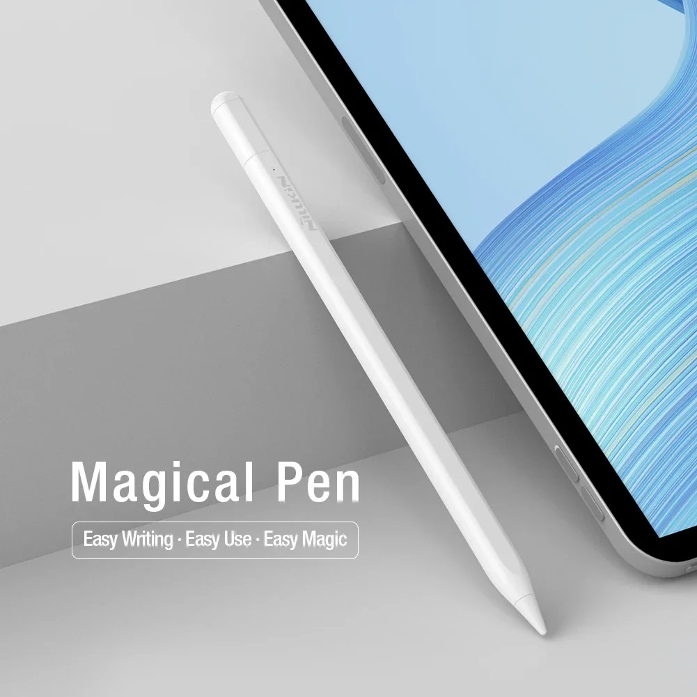 Bút cảm ứng hỗ trợ tì tay, siêu mượt cho iPad đời 2018 trở lên hiệu Nillkin iSketch S3 cho iPad Air Pro 11 12.9 13 Air 4 5 6 2018 10.2 - Hàng nhập khẩu