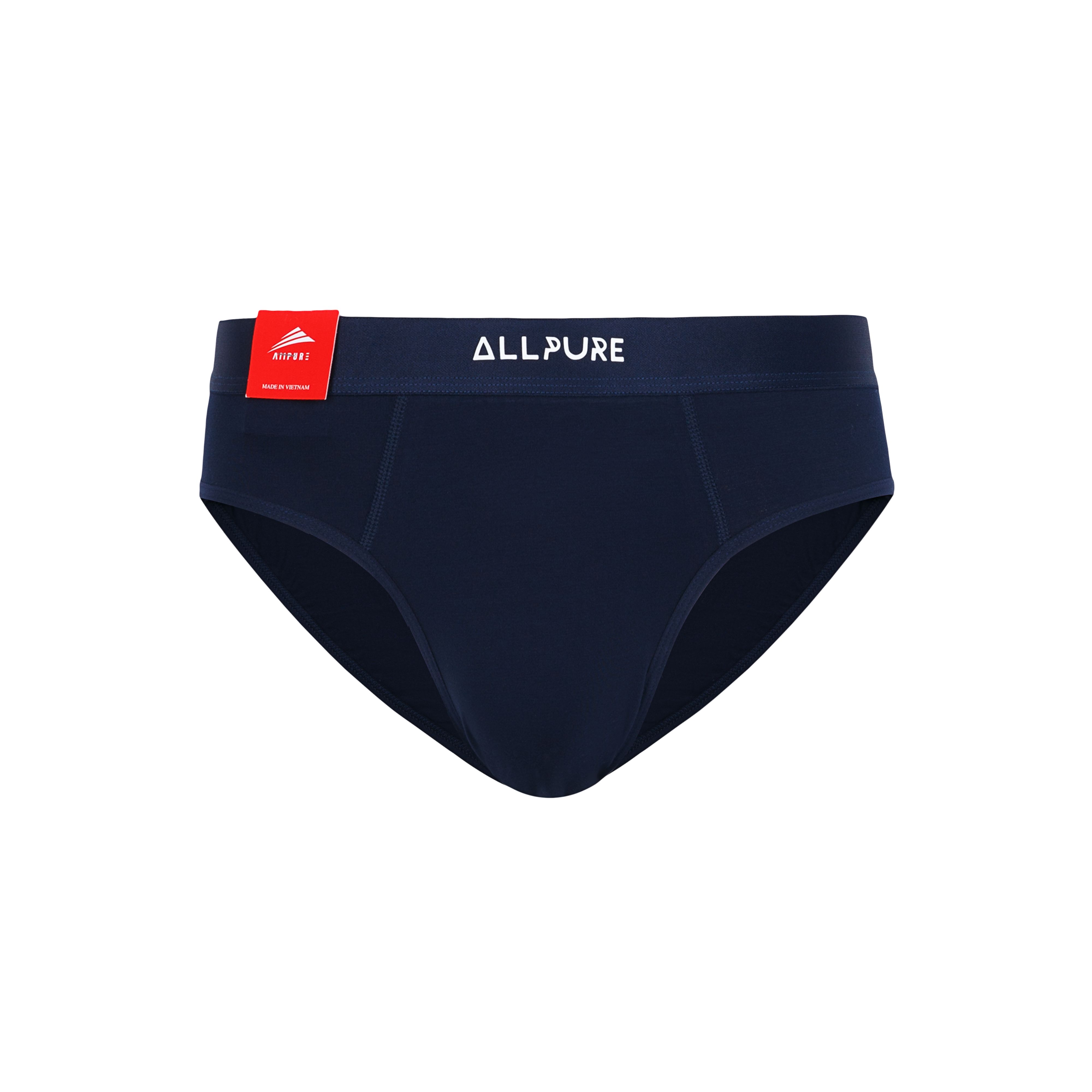 Combo 4 quần lót nam đơn sắc ALLPUR Brief Bamboo Cooling mặc siêu mát