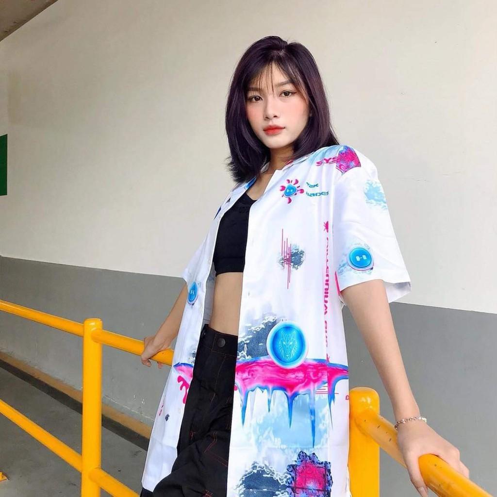Áo sơ mi nam nữ in hình SYS HADES cực hot