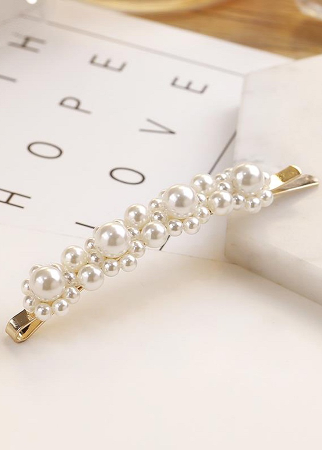 Set 3 kẹp tóc ngọc trai Hàn Quốc