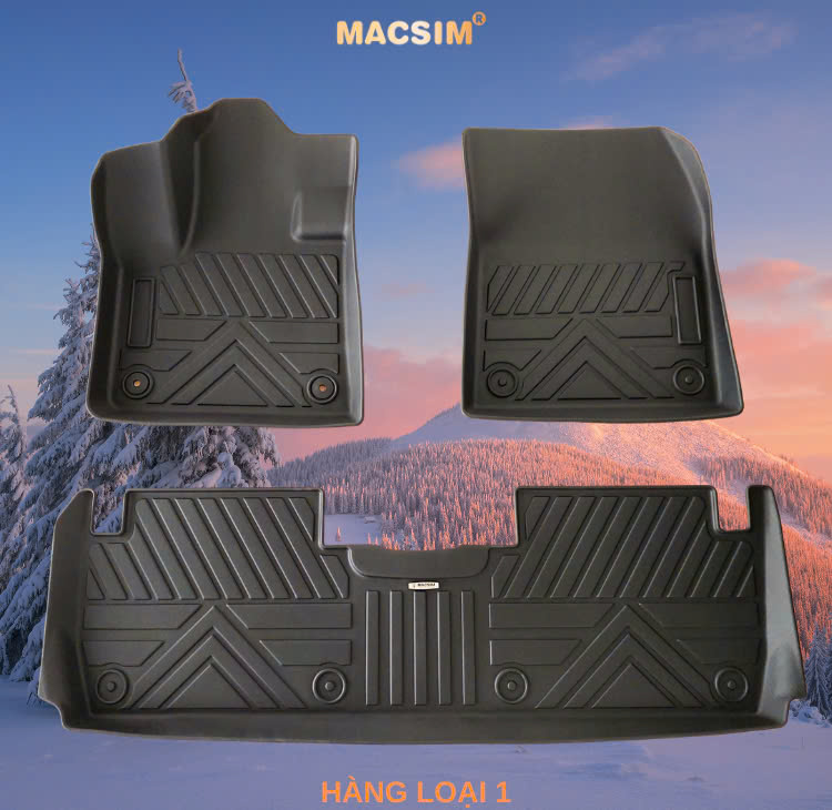 Thảm lót sàn 1 lớp sd3 Peugeot 5008 Nhãn hiệu Macsim (Giảm giá nhưng chất lượng không giảm)