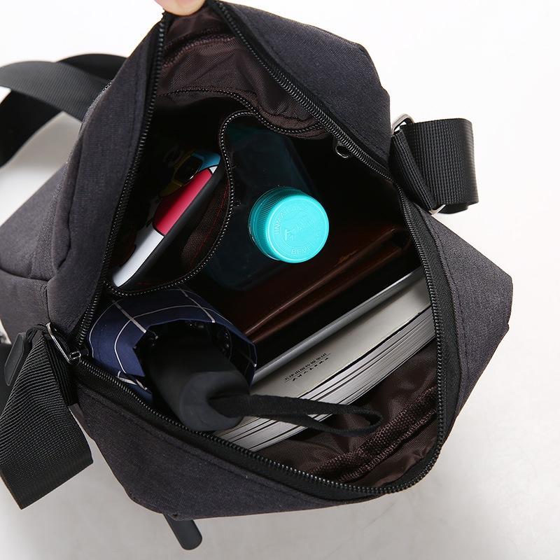 Túi đeo chéo nam Mini nhỏ gọn Slim Bag Unisex vải Oxford nhập khẩu chống thấm nước T44