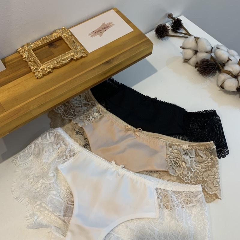 LOFIA LINGERIES - Set gọng ren mix lụa cao cấp