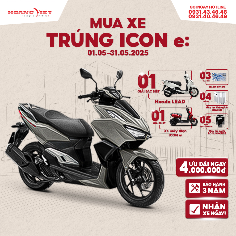 Xe Máy Honda VARIO 160 Phiên Bản Thể Thao 2023